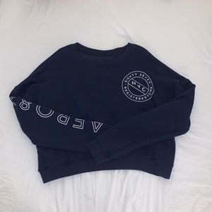 Aeropostale Cropped Crewneck Sweatshirt